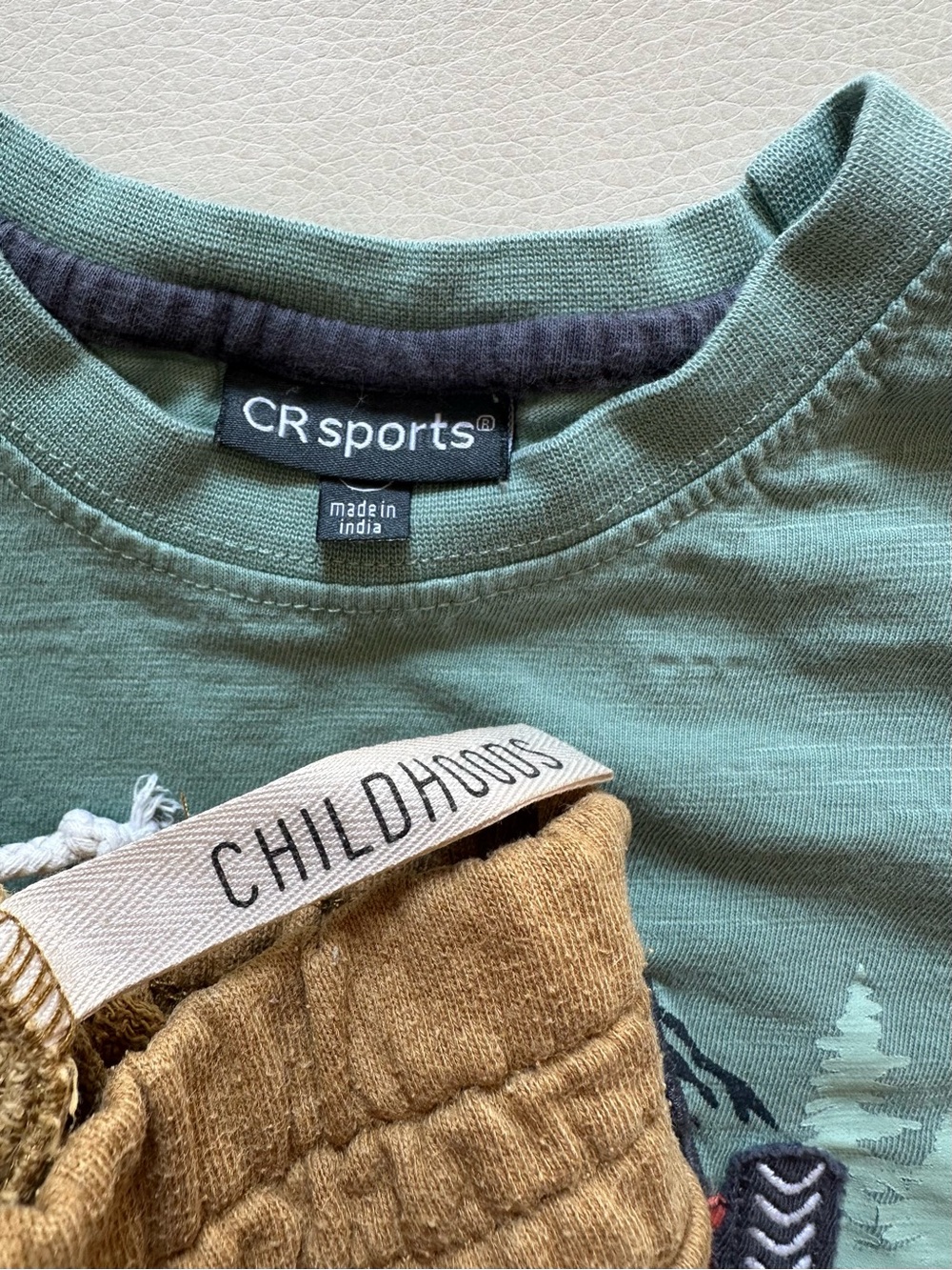 4t CR Sports Cotton Jeep Outdoorsy Graphic T-shirt & Childhoods Wheat Joggers - Picture 5 of 6